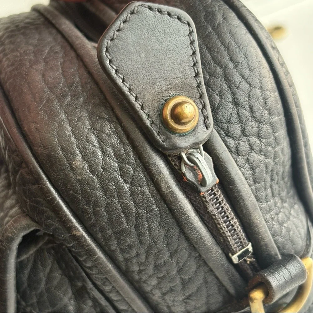 Dooney and Bourke awl Leather Mini Explorer Bag Crossbody Bag - Picture 7 of 16